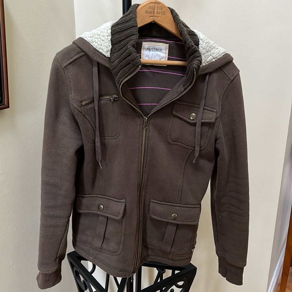 Carve Design hooded jacket. Fall weight.